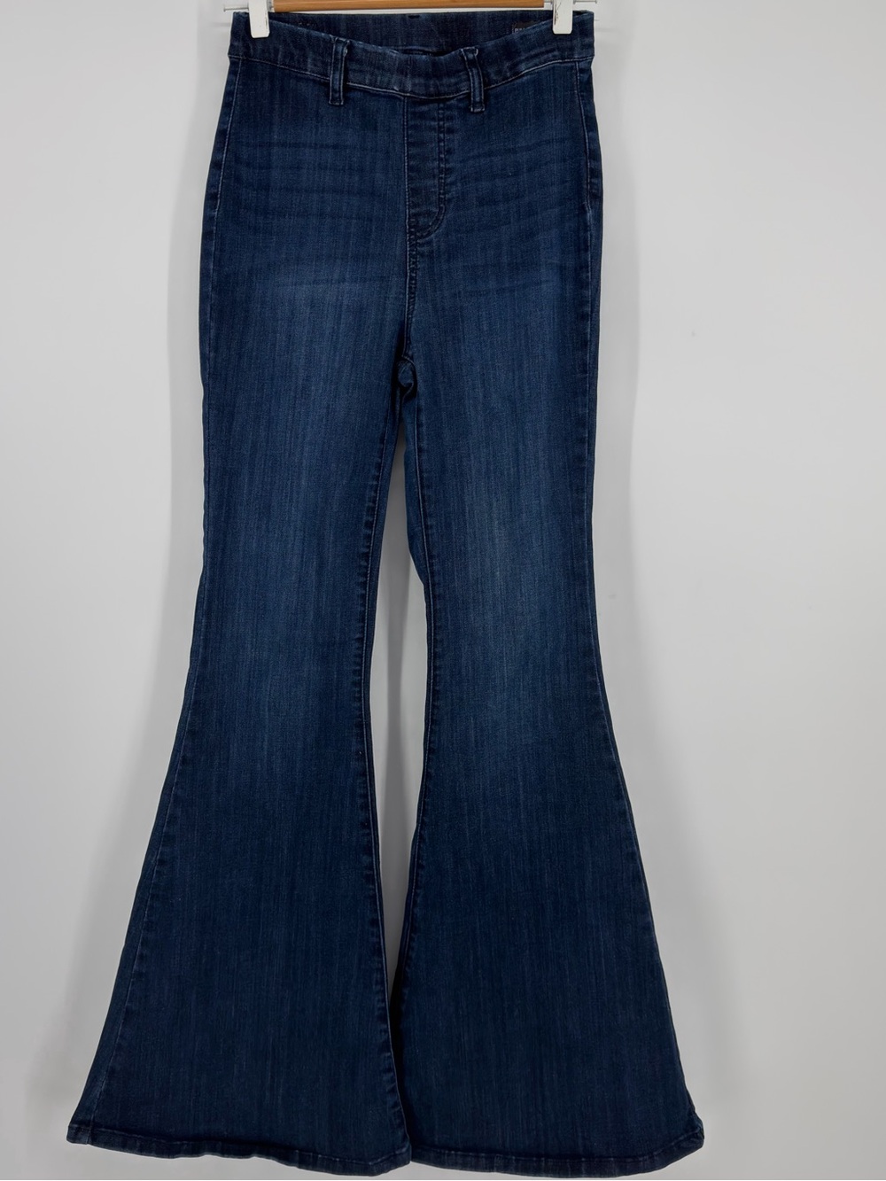 Judy Blue Pull On Super Flare Jeans Size 3/26 Dark Wash Bell Bottom